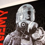 Public Enemy poster Chris Shaw detail Public Enemy poster Chris Shaw detail