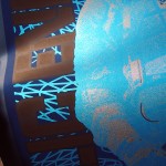 Public Enemy poster Chris Shaw - Dark Blue variant detail 2 Public Enemy poster Chris Shaw - Dark Blue variant detail 2