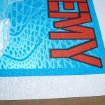 Public Enemy poster Chris Shaw - Blue Pearl variant detail 3 Public Enemy poster Chris Shaw - Blue Pearl variant detail 3