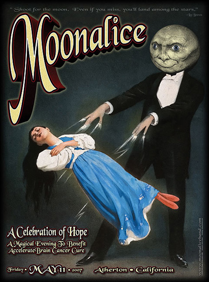 M-002 Moonalice poster by Chris Shaw