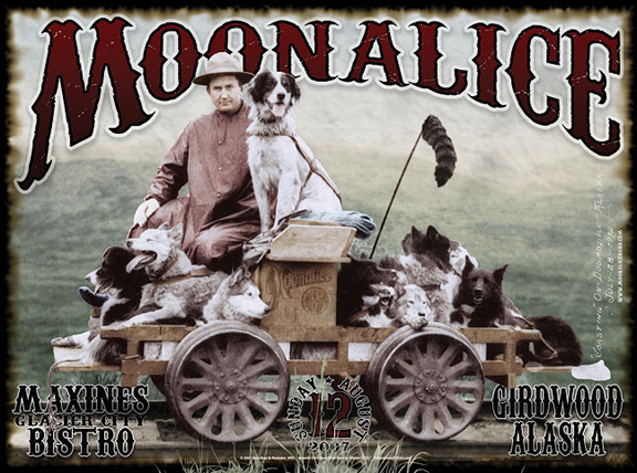 M-009 Moonalice poster by Chris Shaw