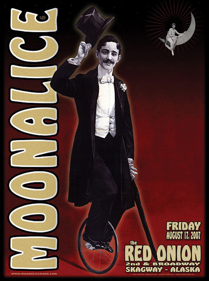 M-011 Moonalice poster by Chris Shaw