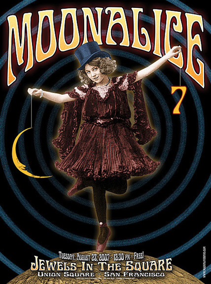 M-013 Moonalice poster by Chris Shaw