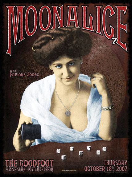 M-023 Moonalice poster by Chris Shaw