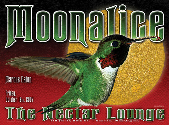 M-024 Moonalice poster by Chris Shaw