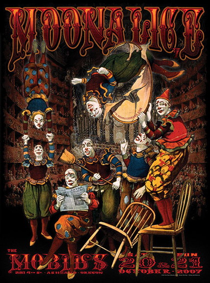 M-025 Moonalice poster by Chris Shaw