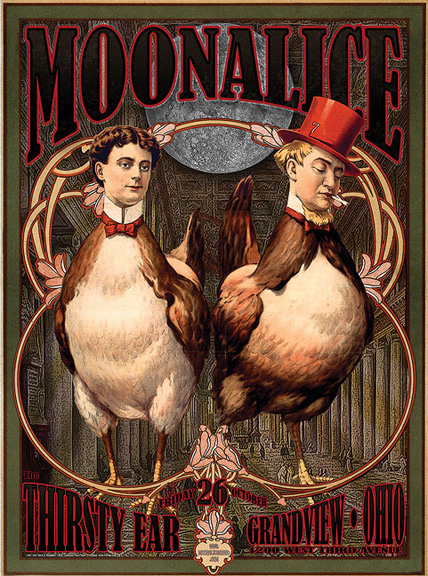 M-029 Moonalice poster by Chris Shaw