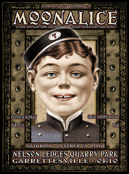 M-030 Moonalice poster by Chris Shaw