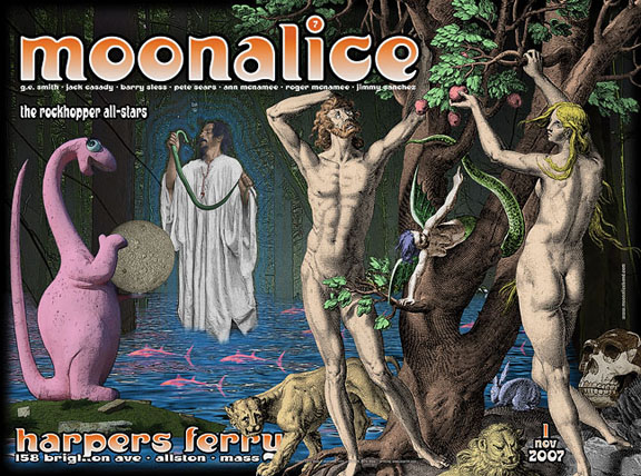M-031 Moonalice poster by Chris Shaw