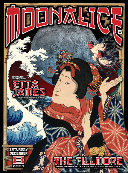 M-035 Moonalice poster by Chris Shaw