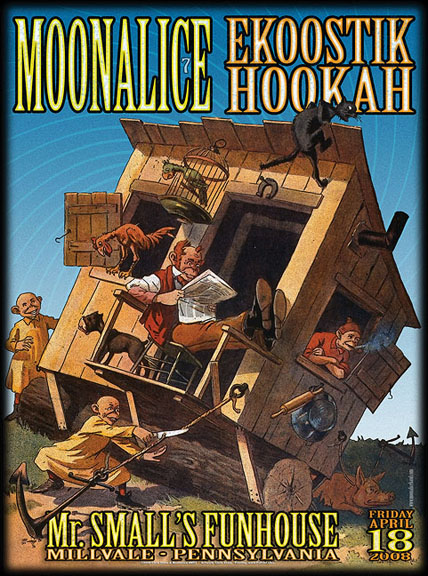 M-053 Moonalice poster by Chris Shaw