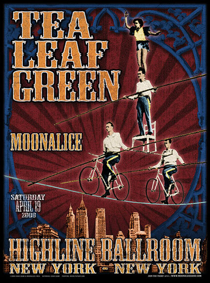 M-054 Moonalice poster by Chris Shaw