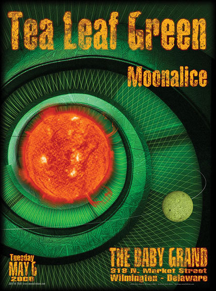 M-063 Moonalice poster by Chris Shaw