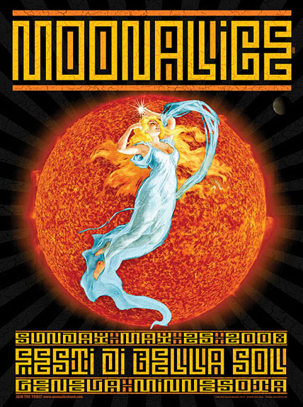 M-072 Moonalice poster by Chris Shaw