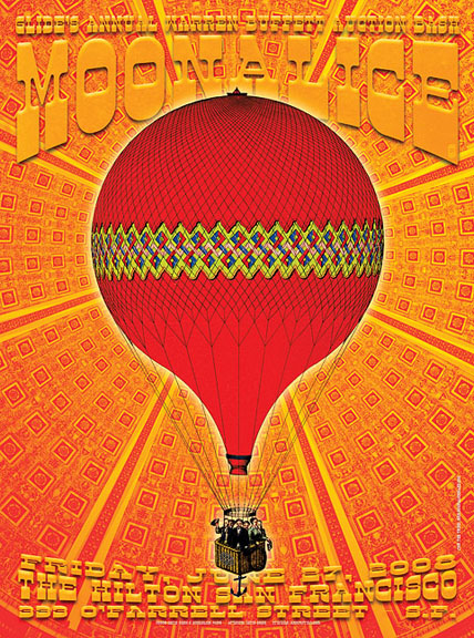M-088 Moonalice poster by Chris Shaw