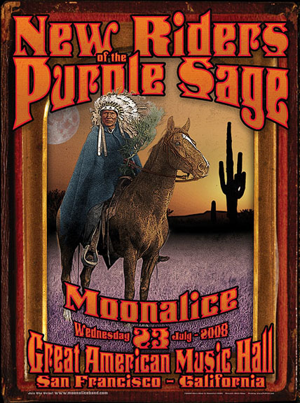 M-094 Moonalice poster by Chris Shaw