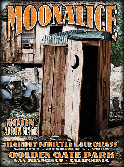 M-117 Moonalice poster by Chris Shaw