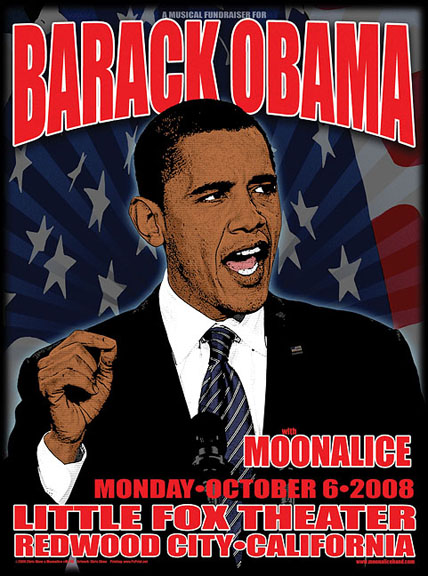 M-118 Moonalice poster by Chris Shaw