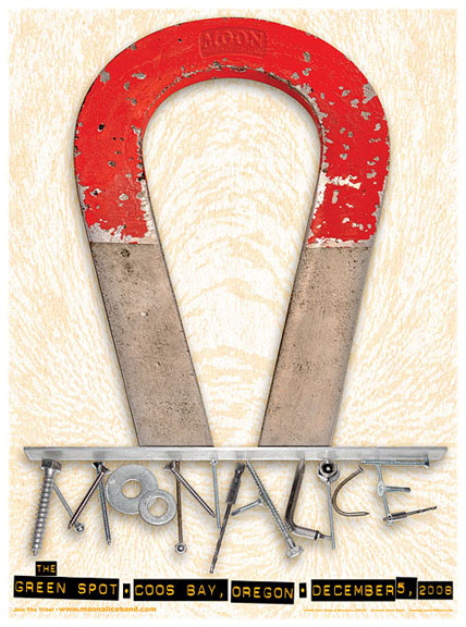 M-129 Moonalice poster by Chris Shaw