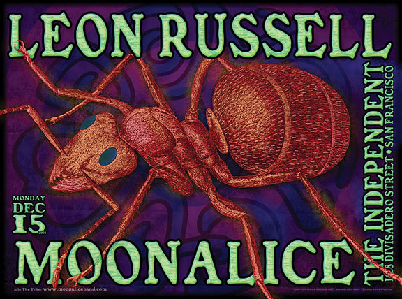 M-131 Moonalice poster by Chris Shaw