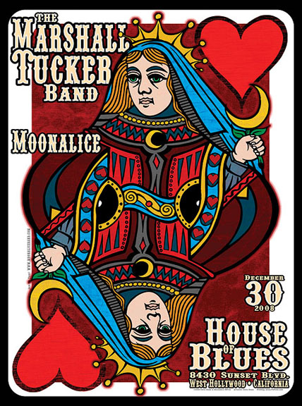 M-132 Moonalice poster by Chris Shaw