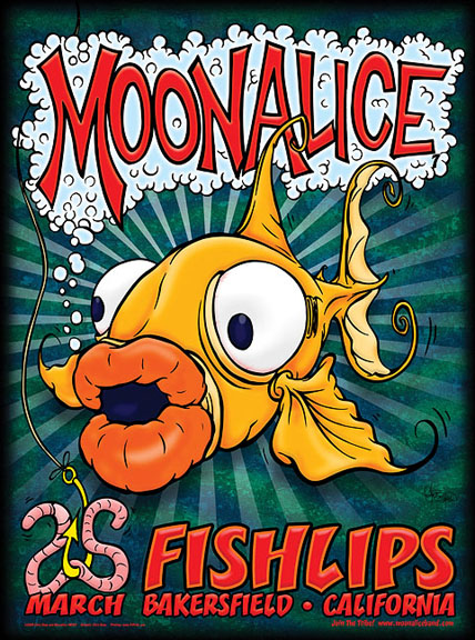 M-149 Moonalice poster by Chris Shaw