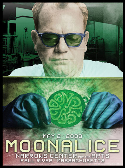M-171 Moonalice poster by Chris Shaw