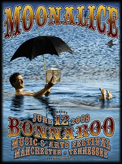 M-178 Moonalice poster by Chris Shaw