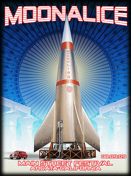 M-192 Moonalice poster by Chris Shaw