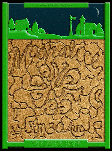 M-205 Moonalice poster by Chris Shaw
