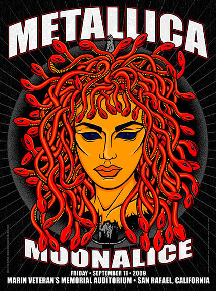 M-210 Moonalice poster by Chris Shaw