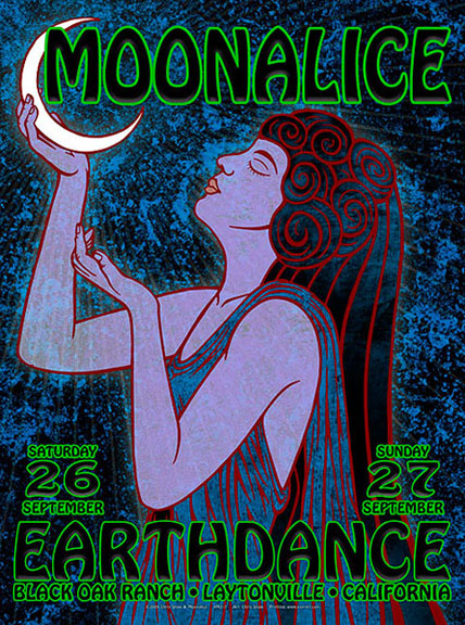 M-217 Moonalice poster by Chris Shaw