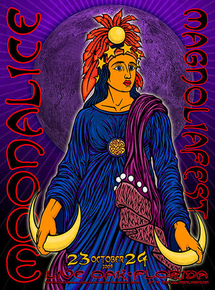 M-225 Moonalice poster by Chris Shaw