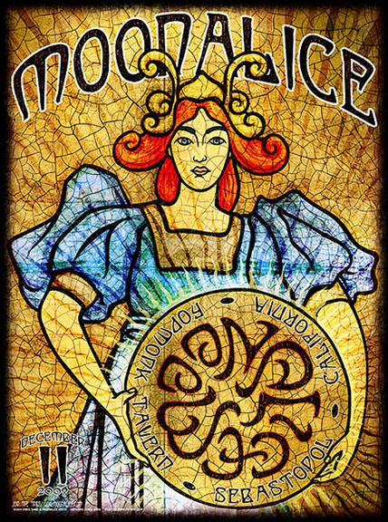 M-230 Moonalice poster by Chris Shaw