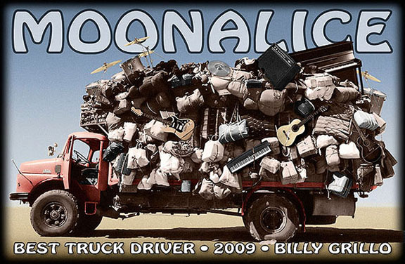 M-233 Moonalice poster by Chris Shaw