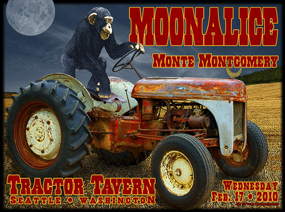 M-242 Moonalice poster by Chris Shaw