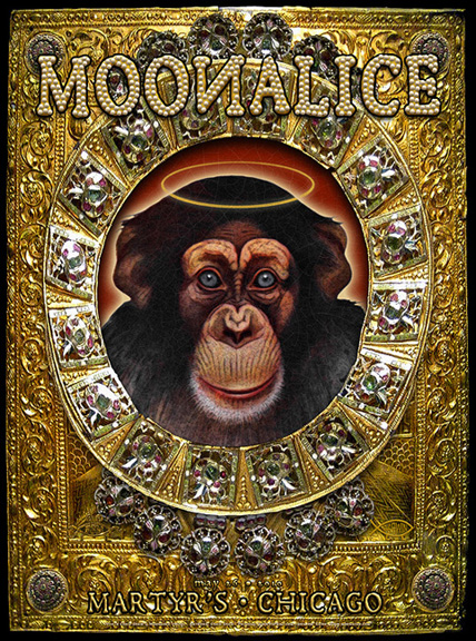 M-281 Moonalice poster by Chris Shaw
