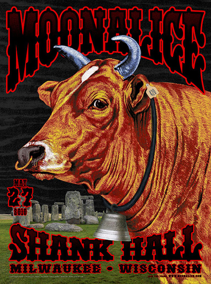 M-282 Moonalice poster by Chris Shaw