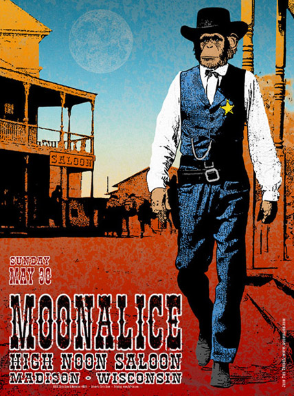 M-284 Moonalice poster by Chris Shaw