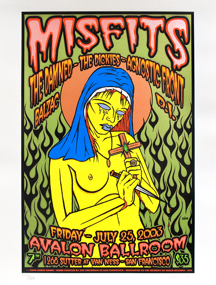 The Misfits poster by Chris Shaw
