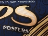 TRPS Festival of Rock Posters 2011 poster - Type detail